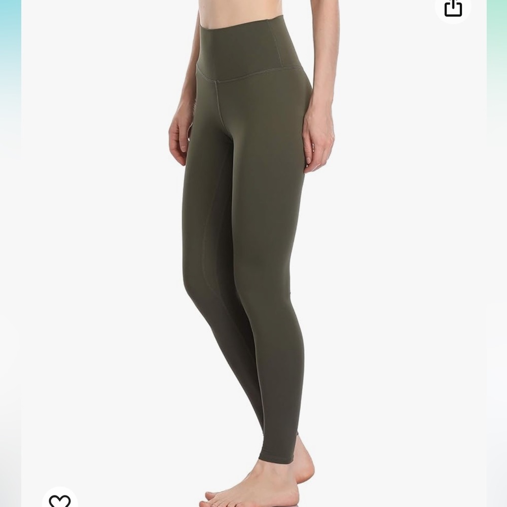 NWOT Colorfulkoala leggings in olive green
